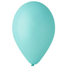 Воздушный шар (25 см) (аквамариновый)