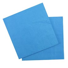Бумажные салфетки, голубой (12 шт, 33 см)