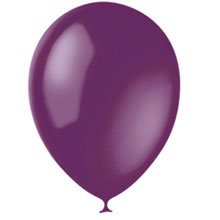 Воздушный шар: 30 см, сливовый